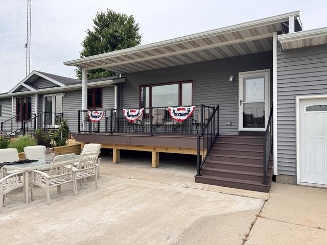Delavan Railroad Exterior Upgrade, finished work by Monien Construction